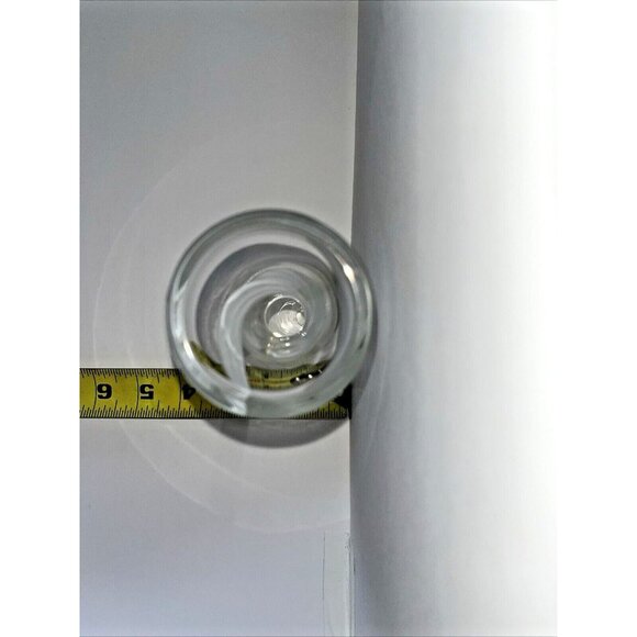 Vintage USSR Region Hand Cut Lead Crystal Vase, Soviet Union Cut Crystal Glass - Picture 12 of 13